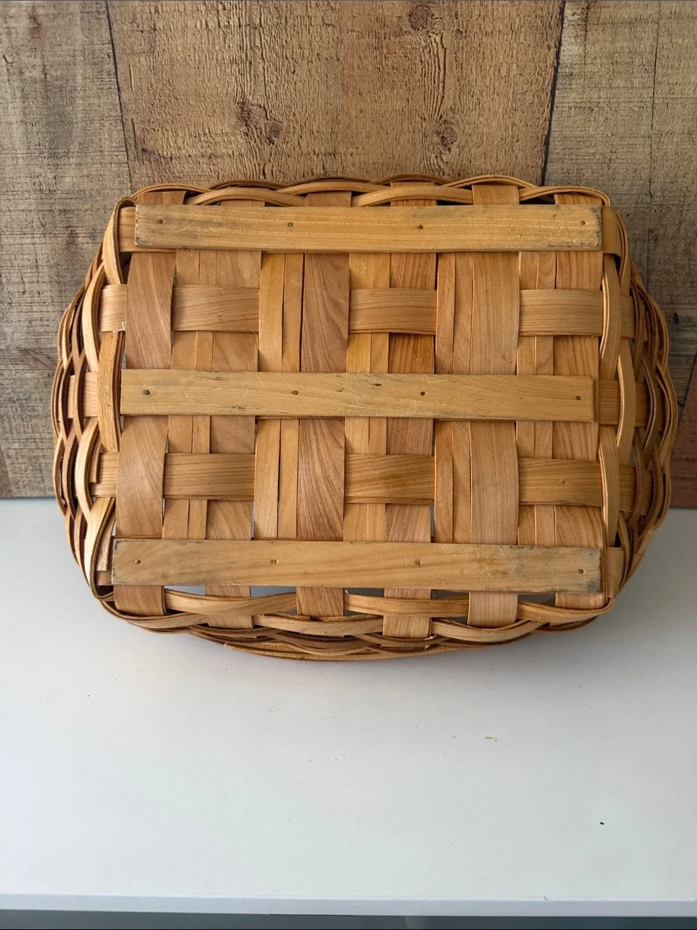 Woven Decorative Basket - Natural Brown